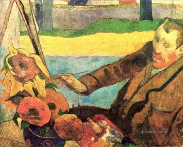 Van Gogh Pintura Girasoles Postimpresionismo Primitivismo Paul Gauguin Pinturas al óleo